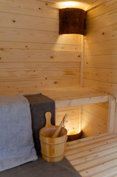 Attre La Cabane Du Cerf Et Son Sauna מראה חיצוני תמונה