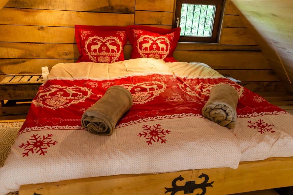 Attre La Cabane Du Cerf Et Son Sauna מראה חיצוני תמונה